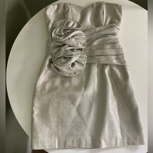 Jill Stuart strapless mini dress